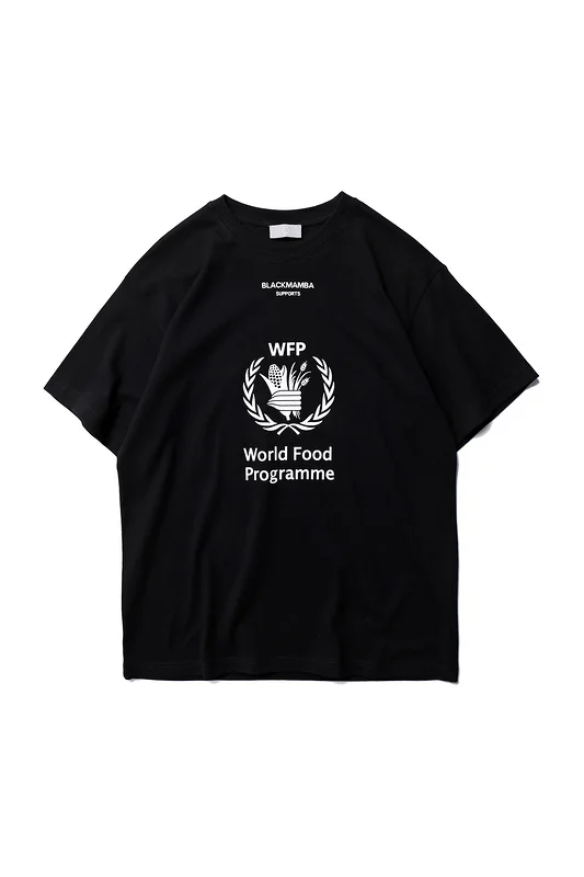 

2019 Summer Style World Food Programme Printed Women Men T shirts tees Hiphop Streetwear Men Cotton Short Sleeve T shirt