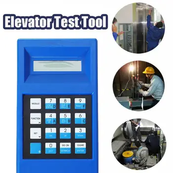 

Elevator Server Debugging Tool Elevator Lift Blue Test Tool Conveyor Debugging Tool Double Line LCD Display Key For OTIS& XIZI
