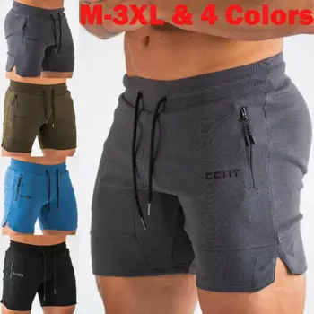 

Mens M-3XL Gym Casual Sports Jogging stretch Shorts Pant Sweatpant Trousers