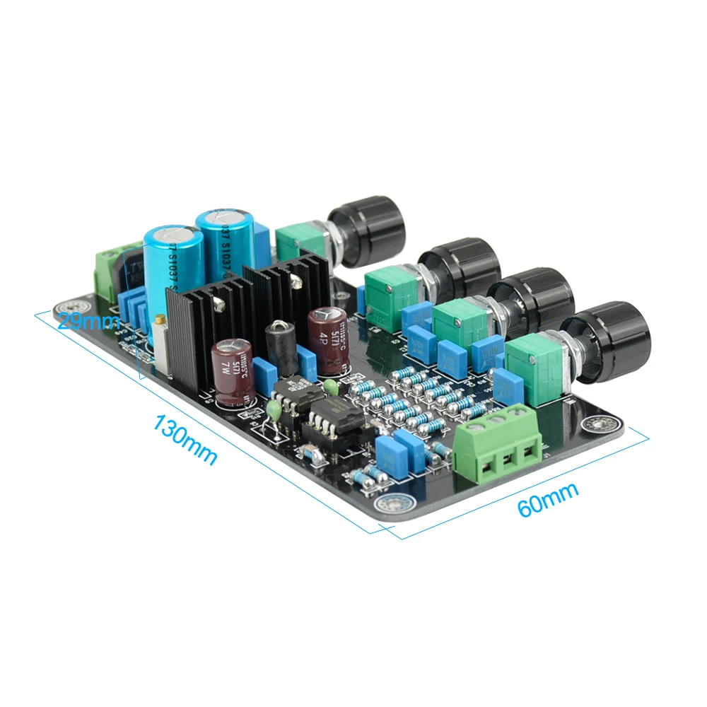 Aiyima Tone Board 2604 AD827 усилитель громкости плата настройки AC Dual 15 20 в|pre amplifier|tone control