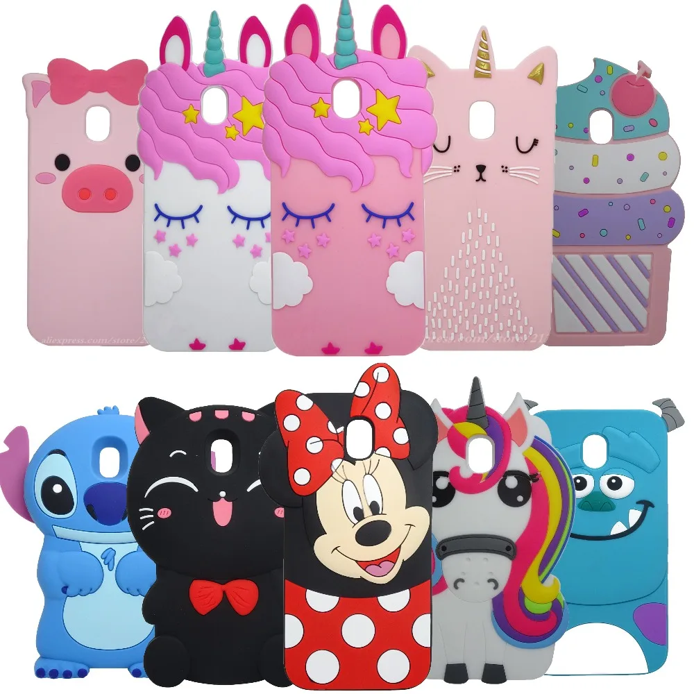 coque samsung j3 silicone licorne