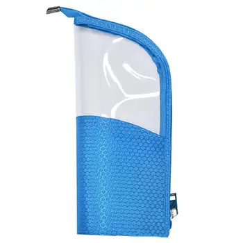 

Travel Transparent Women's Makeup Brush Holder Pen Case Toiletry Organizer Bag