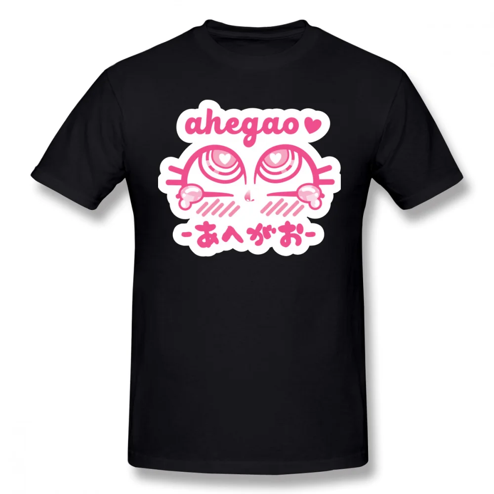 

Ahegao T Shirt Ahegao T-Shirt Men Short Sleeve Tee Shirt Printed Oversized 100 Cotton Casual Awesome Tshirt