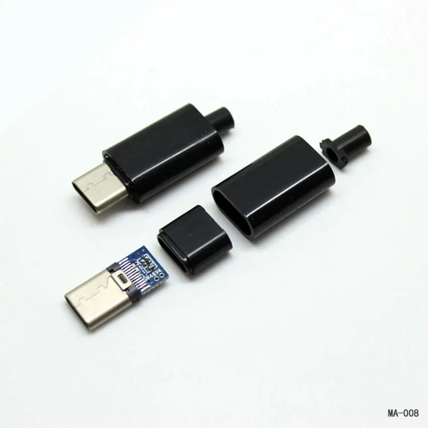 Cltgxdd TYPE C USB разъем Мужской Разъем черный/белый Сварка данных OTG линия интерфейс DIY