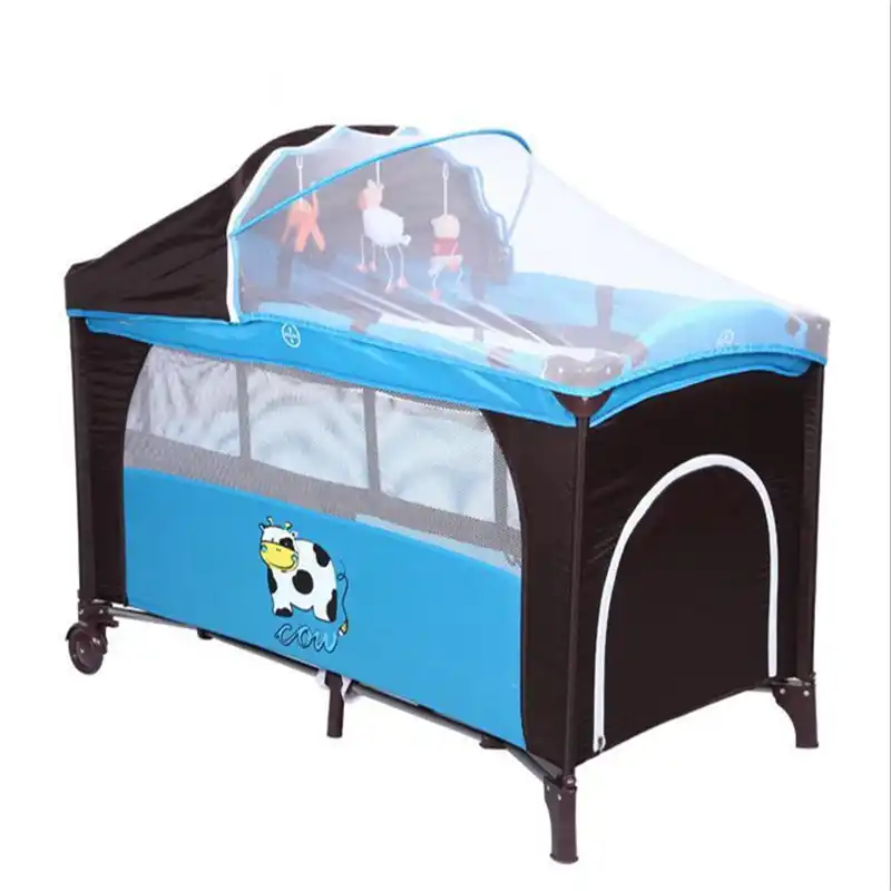Lit Bebe Bebe Accessoire De Voyage A Motif De Vache Lit Bebe Continental Multifonction Portable Et Pliant Pour Bebe Aliexpress