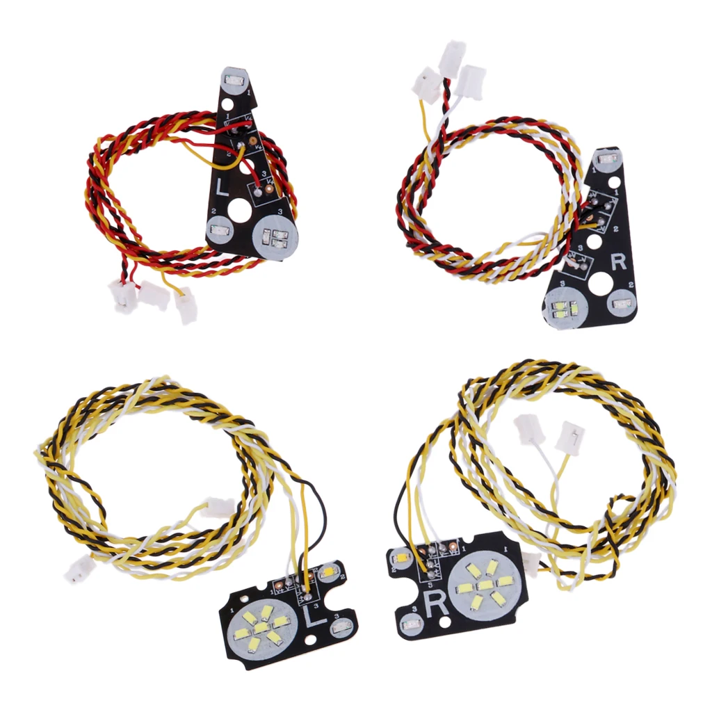 MIBIDAO Front & Rear LED Light Spotlight Headlight Taillight Lamp For 1