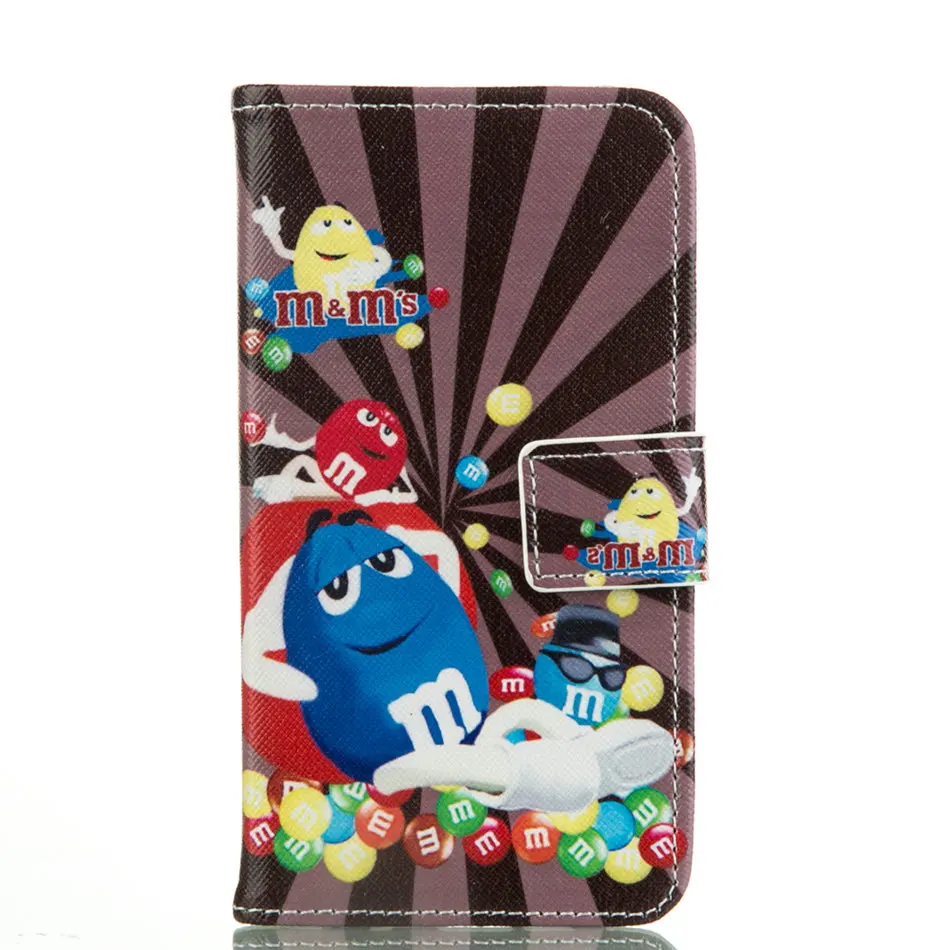 DEEVOLPO кожаный чехол для samsung Galaxy Note 4, 5, S6 Edge Plus, S5, S4, S3, мини-кошелек с колокольчиками, магнитные мешки, чехол D03Z - Цвет: M Beans