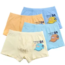 Весенне-Летнее Детское очаровательное нижнее белье-боксеры с героями мультфильмов для мальчиков