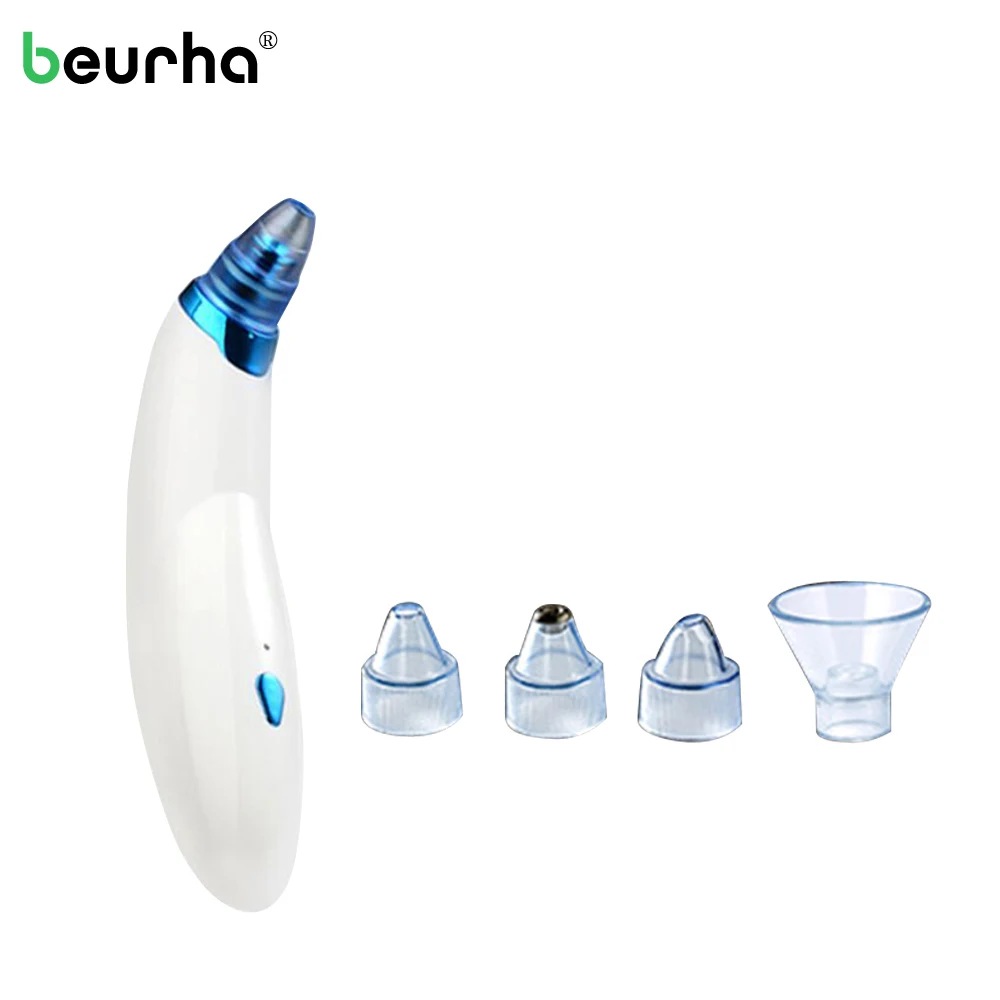 Electric Facial Vacuum Blackhead Remover Acne Pimple Removal Suction