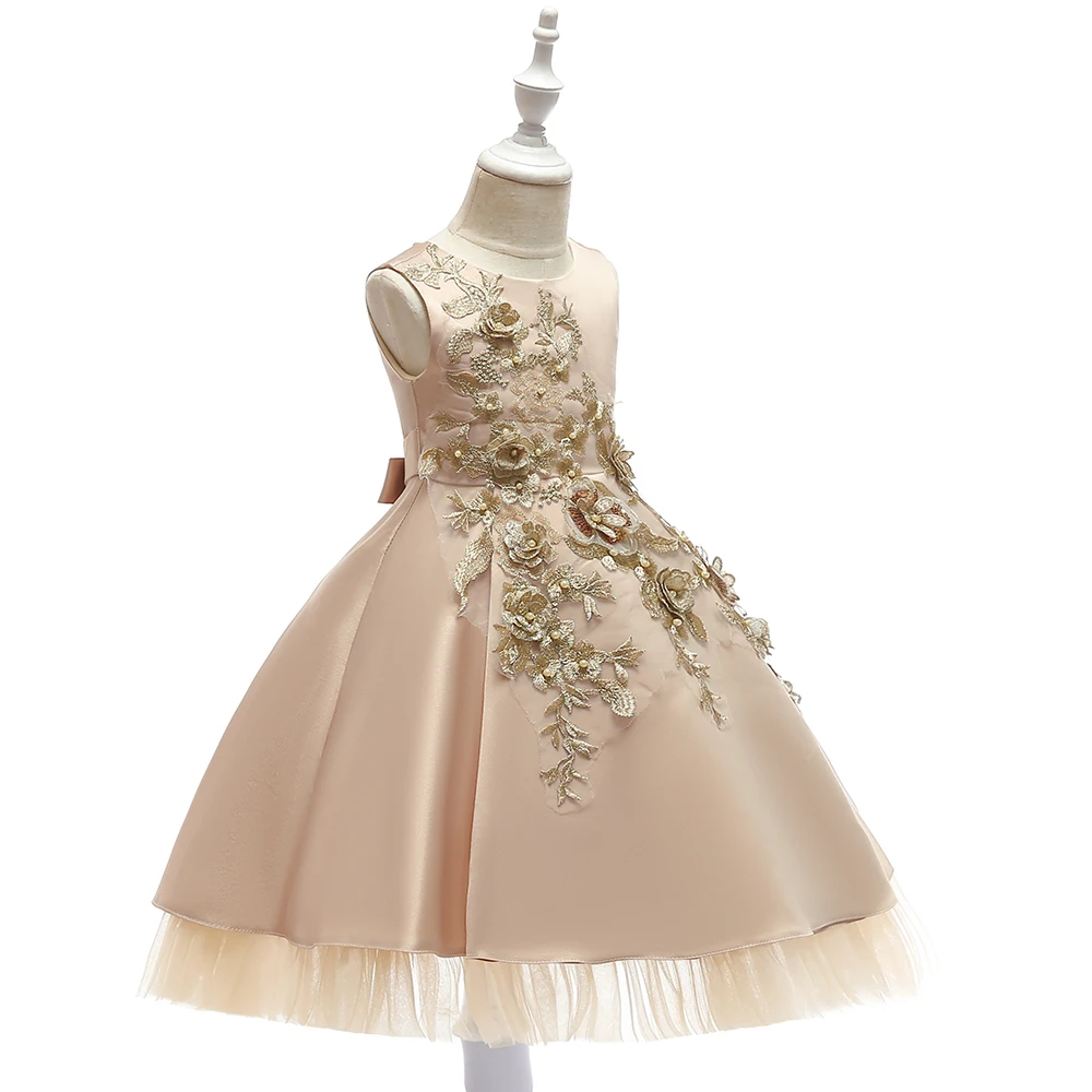 Платье для маленьких девочек; вечерние платья для девочек на свадьбу; Детский костюм принцессы на день рождения; детское летнее элегантное платье с цветочным рисунком