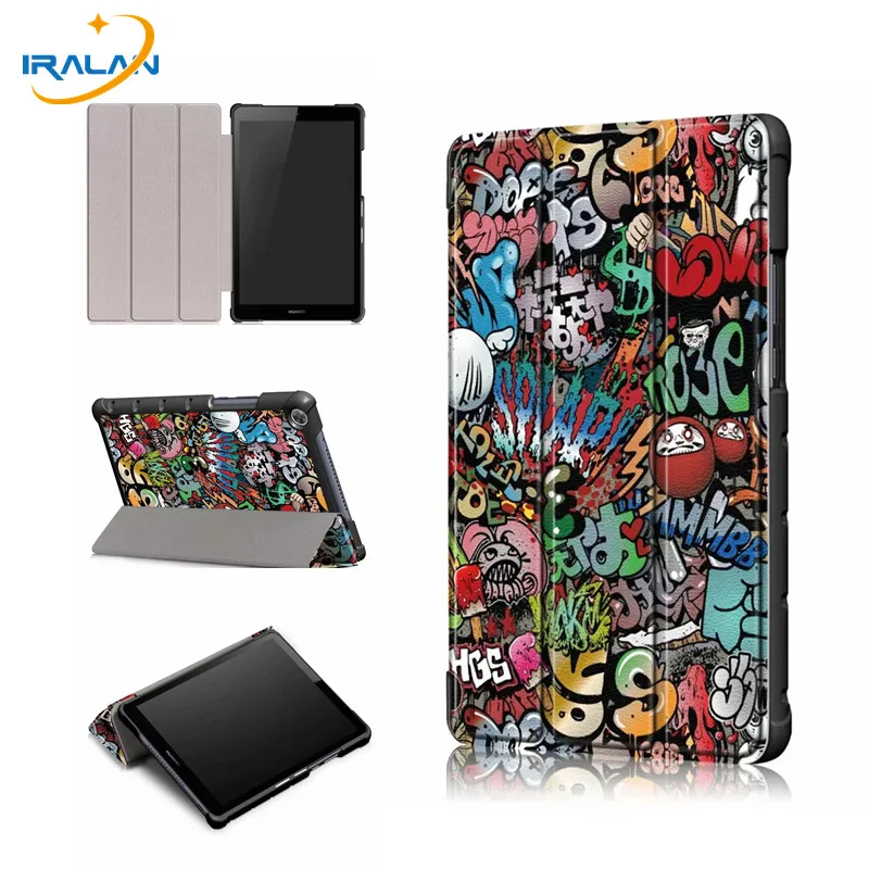 

PU Leather Stand Case For Huawei Mediapad M5 lite 8.0 JDN2-W09 JDN2-AL00 Tablet Cover for Huawei Mediapad m5 lite 8 case+3 in 1