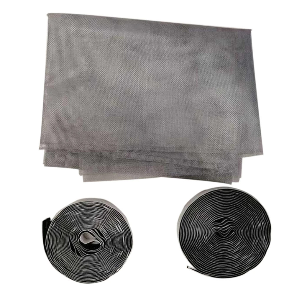Mosquito Nets for Windows Door Self-adhesive Invisible Screens Mosquito Screens Net DIY Magic Stickers