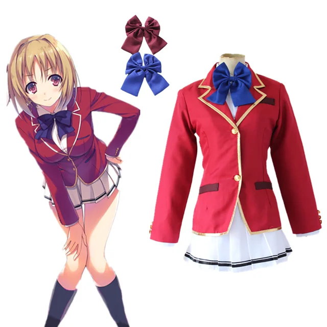 Horikita Suzune Kujita Kikyo Kostum Cosplay Sailor Gugatan Anime