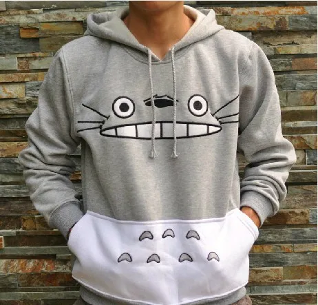 Totoro Animal Patchwork Sweatshirts Hoodie