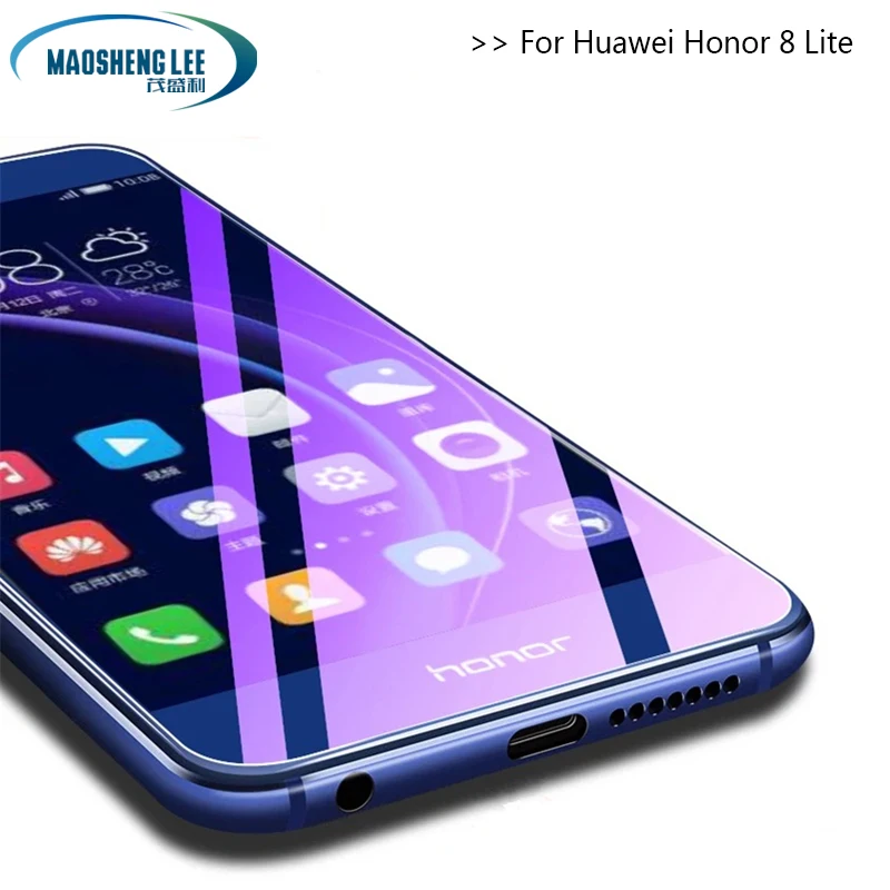 2 шт./лот закаленное стекло для Huawei Honor 8 lite защита экрана honor Lite стеклянная пленка 5