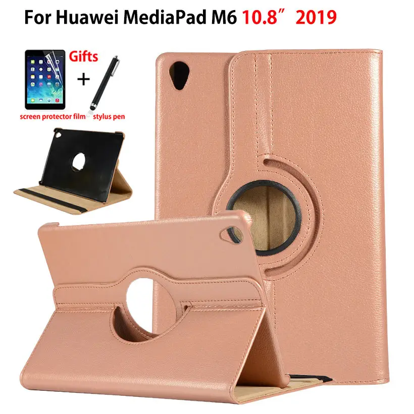 

360 Degree Rotating Case for Huawei Mediapad M6 10.8 Cover for Huawei mediapad M6 10.8"(PRO) 2019 Funda Tablet Stand Shell