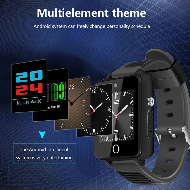 Pаспродажа S9 Смарт часы Android 5,1 1 Гб + 16 Гб Поддержка sim карты TF Bluetooth Смарт часы 3g font b gps b font Wifi умные часы с камерой 2,0