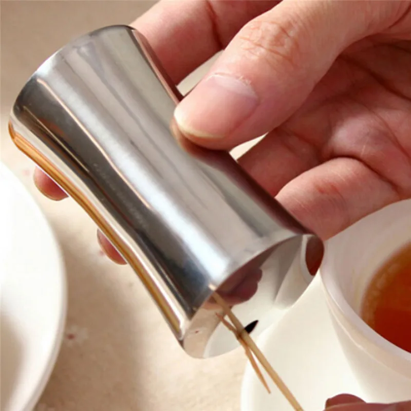 

European Style Y-Shaped Stainless Steel Toothpick Box Kitchen Accessories Home Desktop Storage Sleek High-End Toothpick Holder