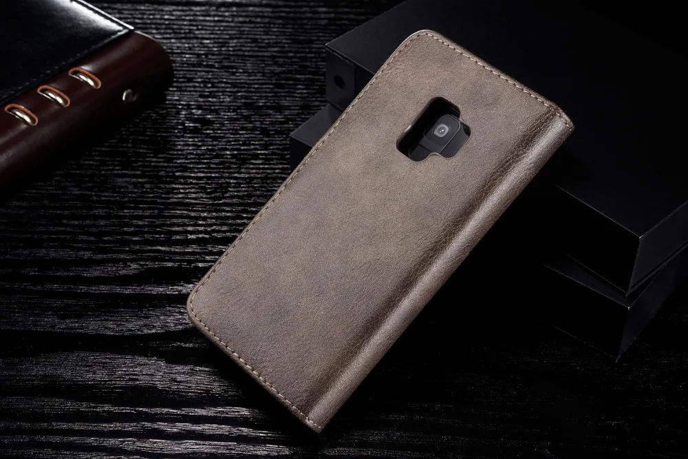 DG. MING кожаный чехол для Fundas samsung Galaxy S9 чехол для Coque samsung S9 Plus чехол S9 Чехол Флип Бумажник чехол для телефона s shell