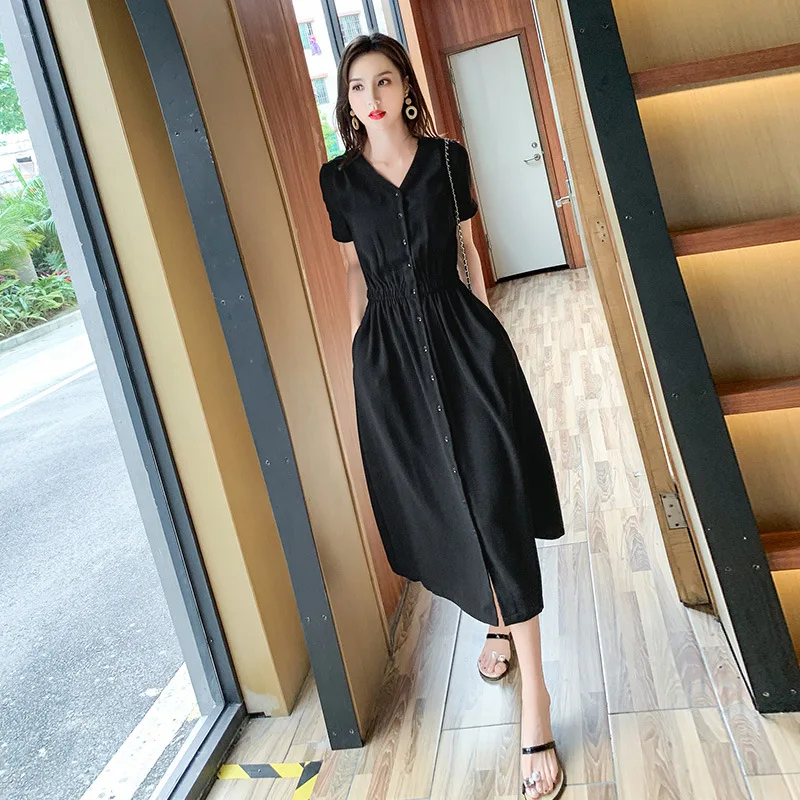 

2019 Autumn Winter Womens Casual Long Sleeve V-neck Tunic Sashes Mini Dress