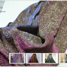 Высокое качество Африканский кружевной танцевальный сценический материал Блестящий кружевной материал для африканских женщин