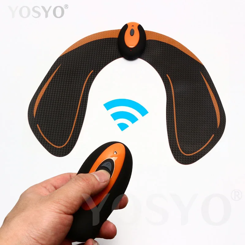  Wireless EMS Hips Trainer Remote USB Rechargeable Muscle Toner Stimulator Butt Toner Helps To Lift 