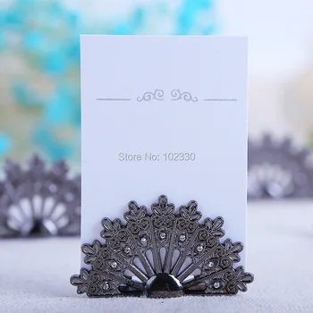

wedding peacock seat clips seating name place Table Name Card Clip Party Seat Holder Reception Favor Table Decoration S2017109