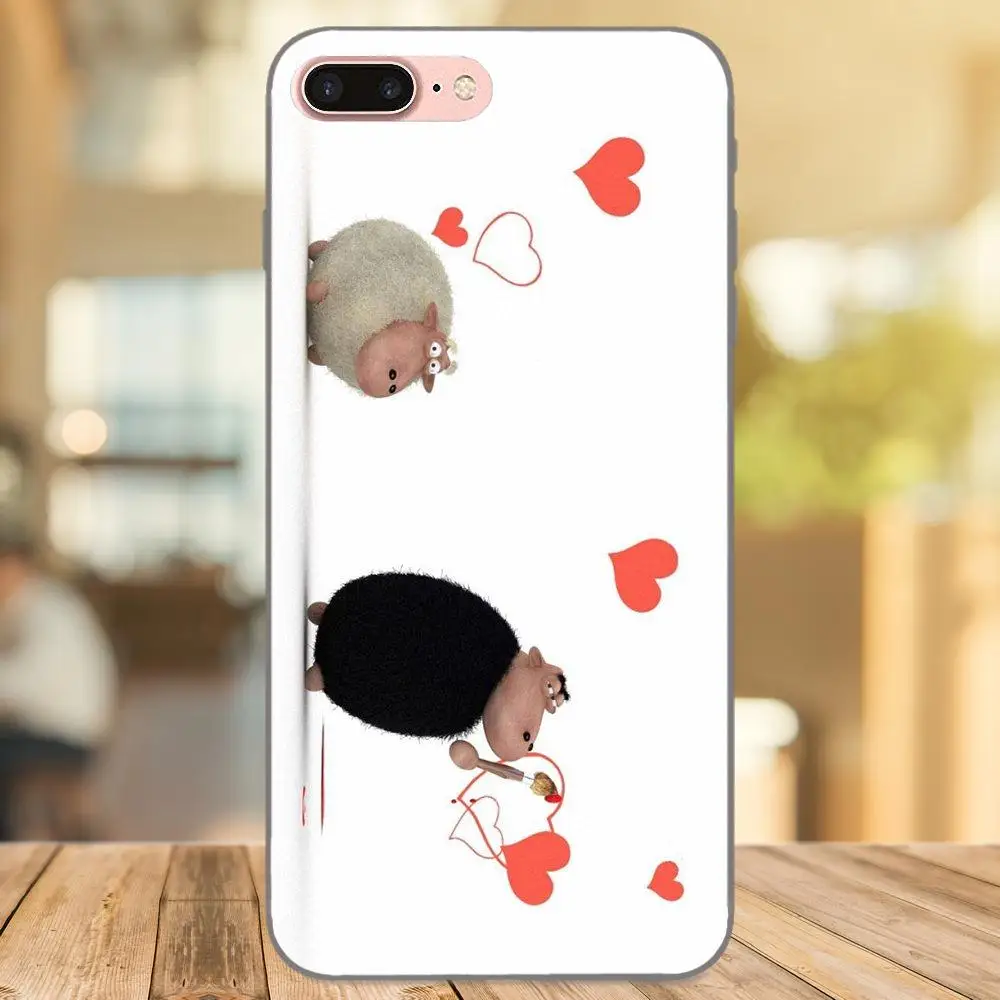 Маленькая овечка I Love You для Samsung Galaxy Note 4 8 9 G313 S3 S4 S5 S6 S7 S8 S9 S10 Edge Plus Lite I9082 мягкий