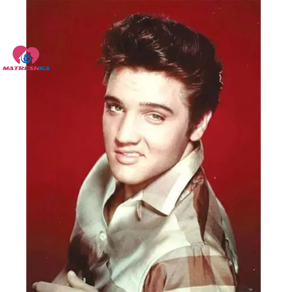 5d diy картины для алмазной вышивки of pay с уважением к королю Elvis Presley наборы крестом