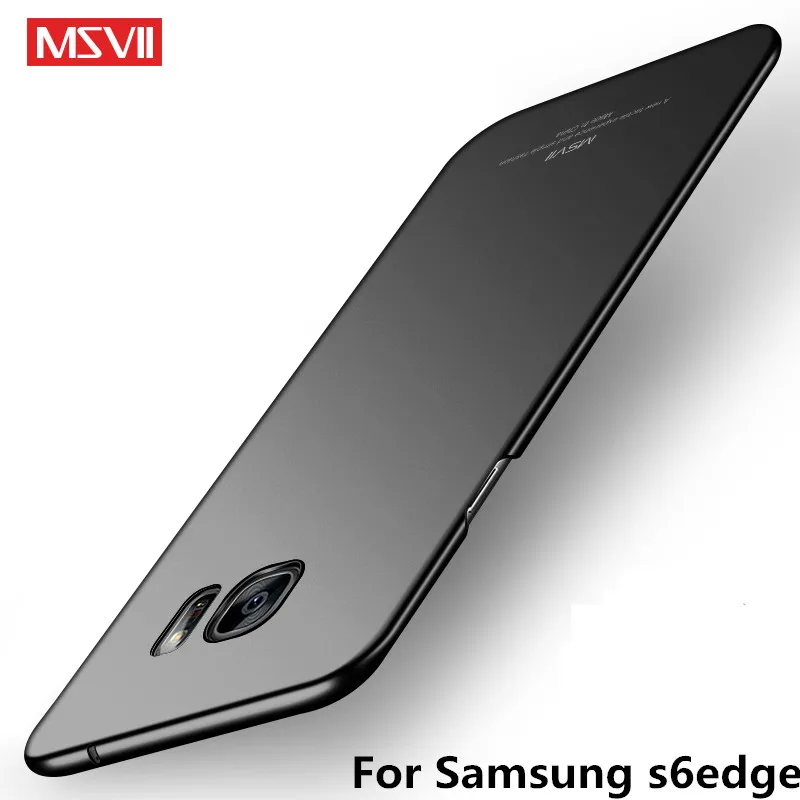 

For Samsun Galaxy S6 Edge case MSVII phone cases For Samsung S6 Edge case Hard Ultra Thin PC Back Cover For Galaxy S6 edge cases