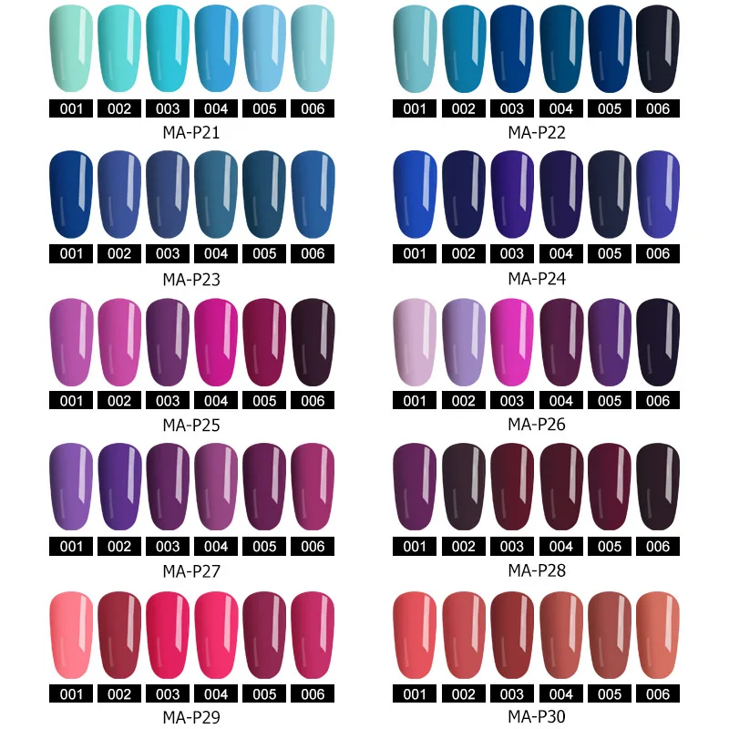 MIZHSE 18 ML Gel polaco barniz Gellak Gel UV lámpara LED Gelpolish arte de uñas diseño de la venta caliente de laca de 6 piezas juego de imprimación de Color de resina MIZHSE 18 ML Gel polaco barniz Gellak Gel UV lámpara LED Gelpolish arte de uñas diseño de la venta caliente de laca de 6 piezas juego de imprimación de Color de resina