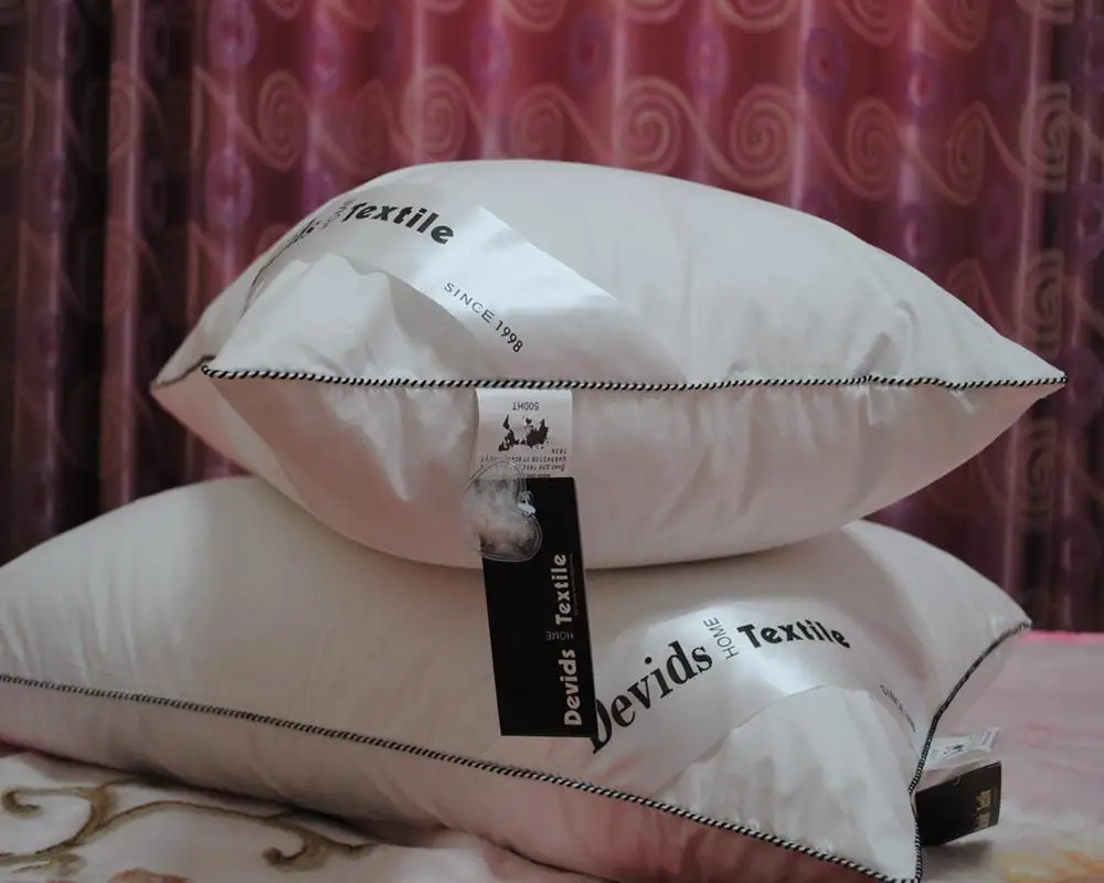 

Throw pillows, goose down Feather light Pillow, Zero Pressure Memory Pillow Neck Health,Five-Star Hotel pillow to sleep