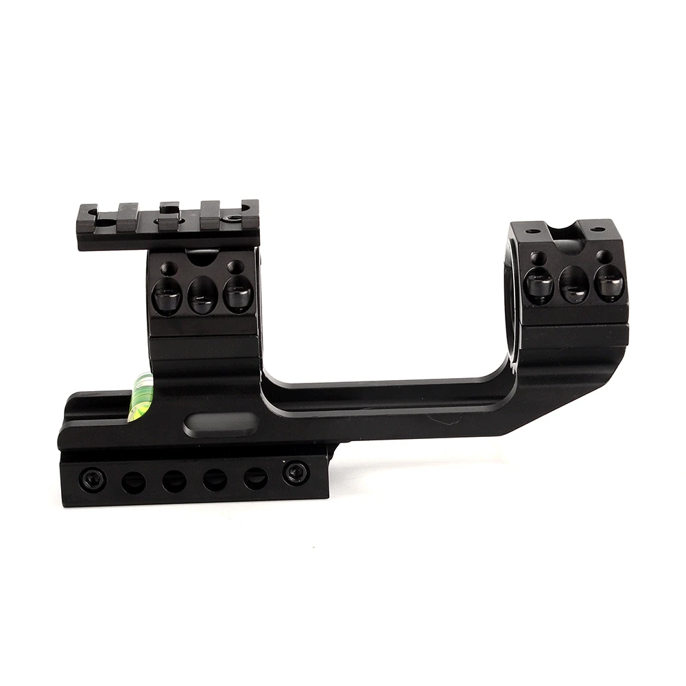 Caça Ohhunt 8 Dovetail 20mm Picatinny Weaver Riflescope Anéis 25.4mm 30mm Offset Escopo Montar Trilho Bolha Nível 11mm 3 - 3 Cheap Acessórios e suporte de extensão