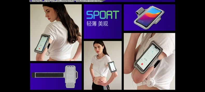 Оригинальная huawe honor чехол для телефона на руку для Xiaomi Pocophone F1 Poco mate 10 жизнь телефон спортивный чехол для бега и занятий спортом крышка сумки