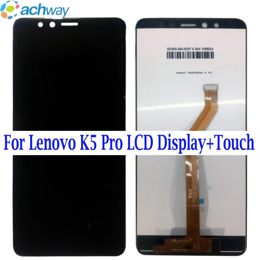 

For Lenovo K5 Pro LCD Display Touch Screen Digitizer for Lenovo K5 Pro Display for Lenovo K5 Pro L38041 Screen Relacement Parts