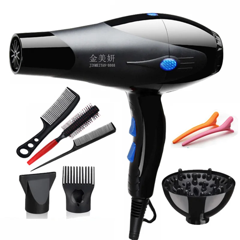 high quality 1800w Salon Professional Hair Dryer Blow with nozzles