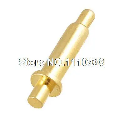 

10Pcs Gold Tone Spherical Radius Tip Spring Loaded Testing Probes