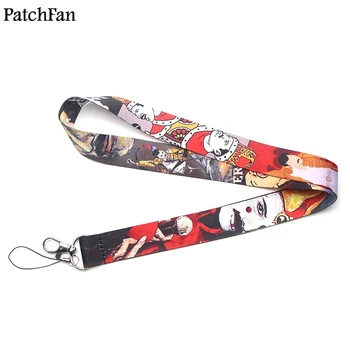

20pcs/lot Patchfan Freddie Mercury cartoon keyring keychain neck lanyard webbing ribbon neck strap id badge phone necklace A1609