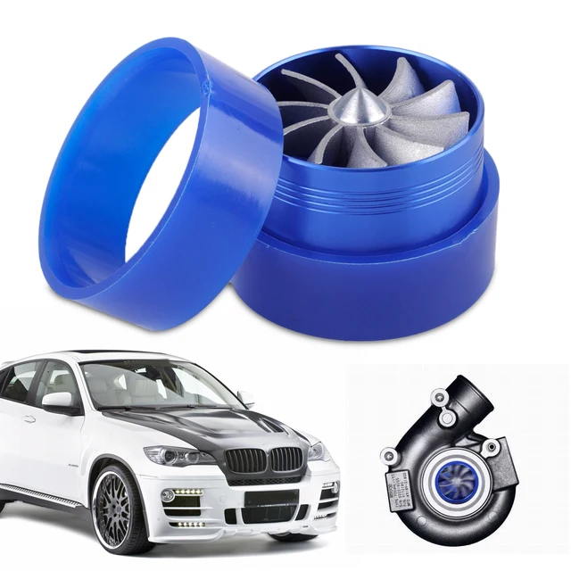 Dwcx Car Supercharger Turbonator Double Turbine Turbo Charger Air Dwcx Car Supercharger Turbonator Double Turbine Turbo Charger Air Intake Fan Fuel Gas Saver For Vw