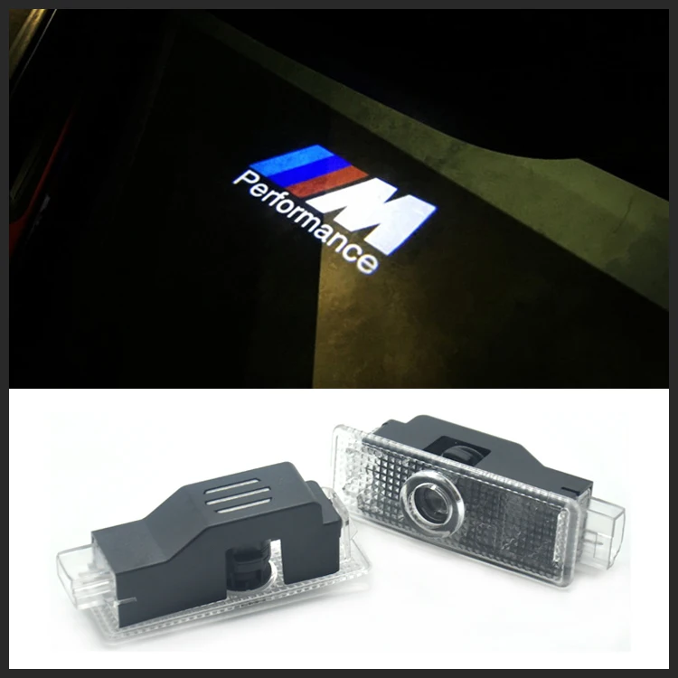 2X LED Logo Ghost Shadow Projector Car Door Courtesy Laser Light For