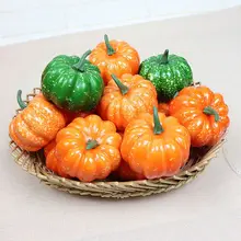 Хэллоуин искусственная Тыква мини поддельные овощи моделирование Diy ремесло для домашней вечеринки на день рождения Свадебные украшения