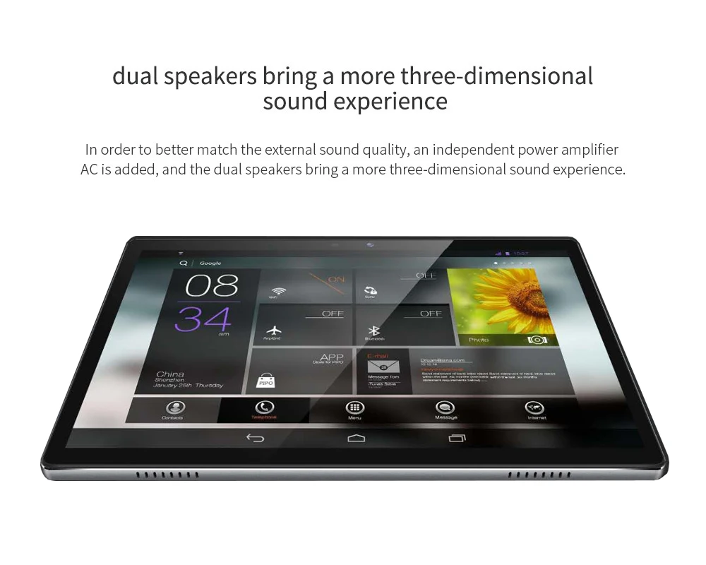 

Free Shipping 2.5D Tempered Glass 10 inch Android 8.1 Tablet PC 4G-LTE Deca Core 6GB RAM 128GB ROM 13.0MP HD Dual Speakers Wifi