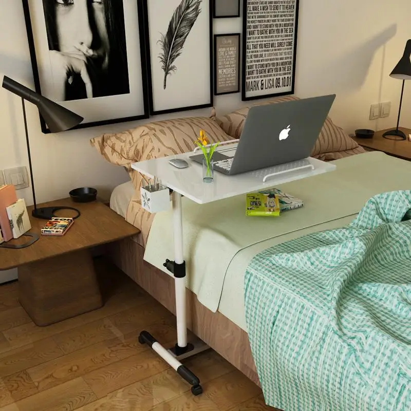 Cheap Computer Desk Height-Adjustable Laptop Table Folding Lazy Notebook Table Lift Bedside Table Modern Sofa Side Desk Cheap Computer Desk Height-Adjustable Laptop Table Folding Lazy Notebook Table Lift Bedside Table Modern Sofa Side Desk