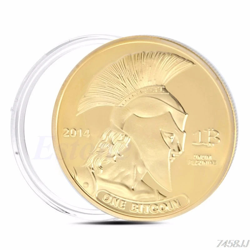 Gold Plated Titan Commemorative Coin BTC Bitcoin Collectible Collection Physical G03 Drop ship Gold Plated Titan Commemorative Coin BTC Bitcoin Collectible Collection Physical G03 Drop ship