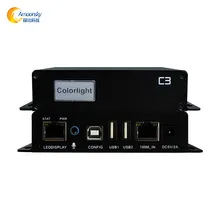 Цветной C3 светодиодный плеер полноцветный видео контроллер светодиодного табло асинхронный Отправитель коробка