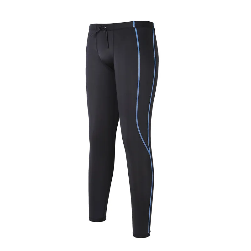 

2018 Men's Swimming Suits Mens Anti-ultraviolet Black Neoprene Wetsuit Pants Scuba Diving Snorkeling Surfing Pants G1-K523