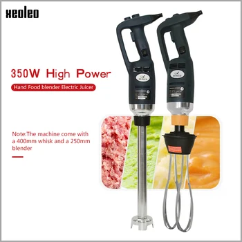 

XEOLEO Commercial immersion Blender Portable Handheld blender with Whisk 350W Hand Food blender Electric Juicer Ice cream mixer