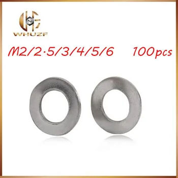 

wave washer 100Pcs DIN137A GB860 M2 M2.5 M3 M4 M5 M6 304 Stainless Steel Wave Washers Spring Washer HW089