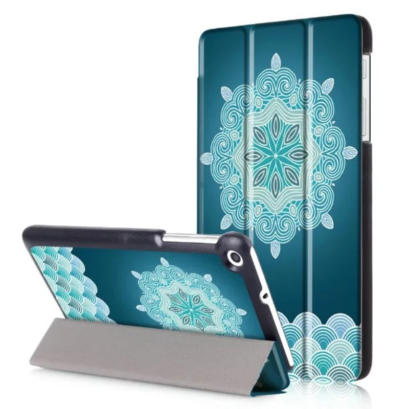 

Luxury Magnet Flip Stand Cover PU Leather Funda Case for Huawei MediaPad T1 7.0 T1-701u 7 inch Tablet eReader Protective Case