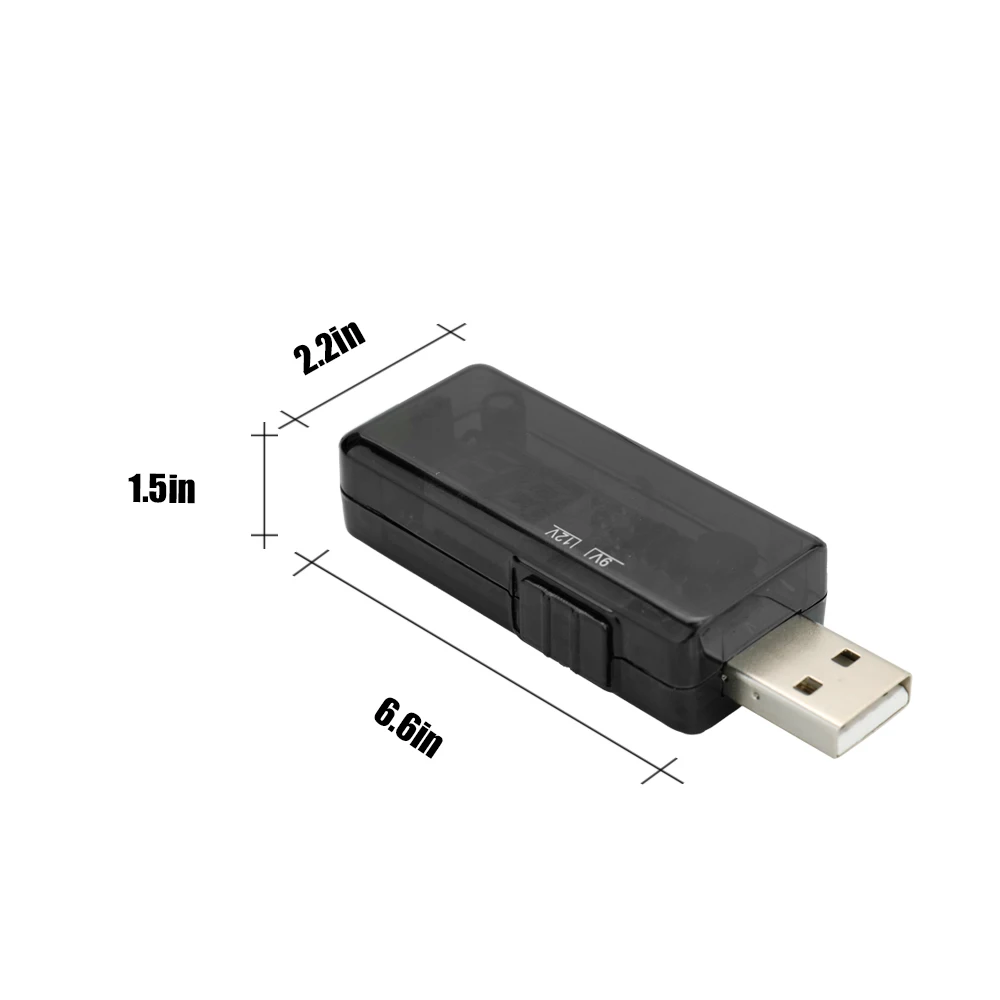 USB тестер рабочее напряжение Вольтметр шнур питания Powerline домашний измеритель